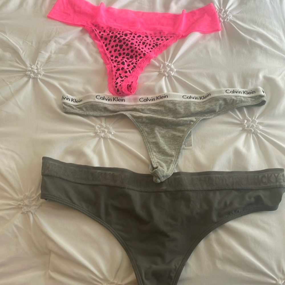 Three thongs brand new